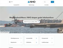 Tablet Screenshot of nho.no